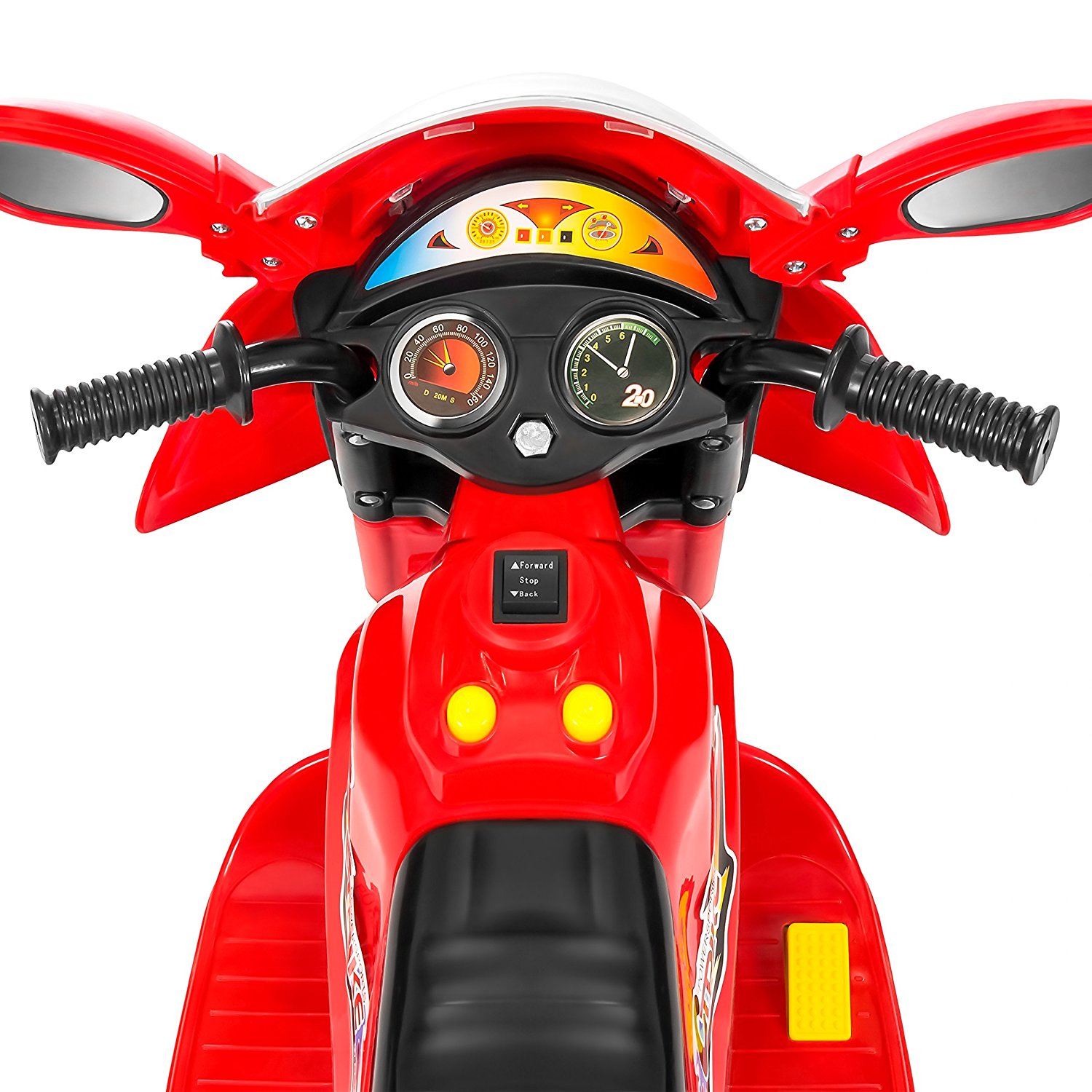 Moto Elétrica Infantil a Bateria 6V com Sons e Luzes, Idade Rec 3 a 6 Anos,  BEST CHOICE PRODUCTS, Verde - Dular
