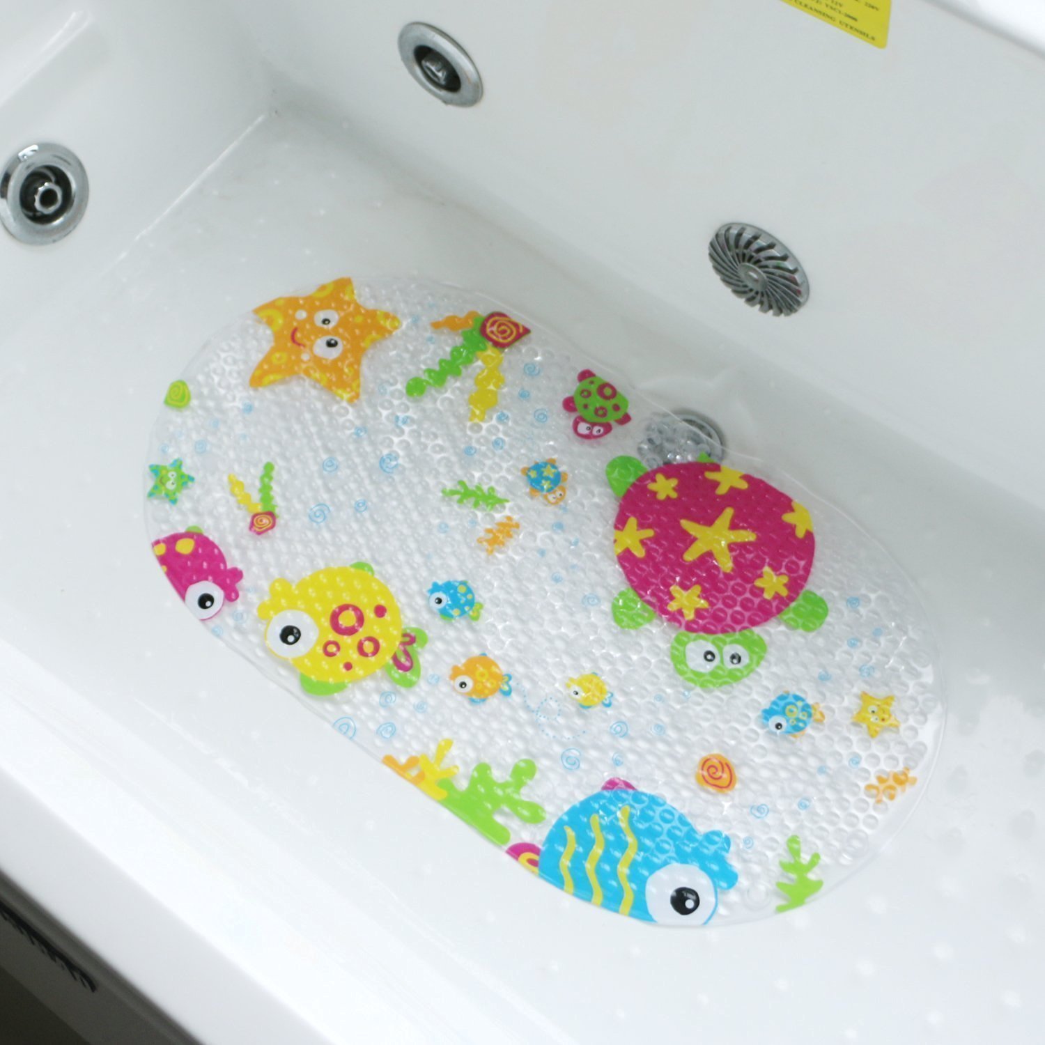 Tapete para Banheira de Bebê Antiderrapante Topsky Baby Non-slip Bath Mat  Anti-Bacterial Bathtub Mat - Bebe Importados Miami